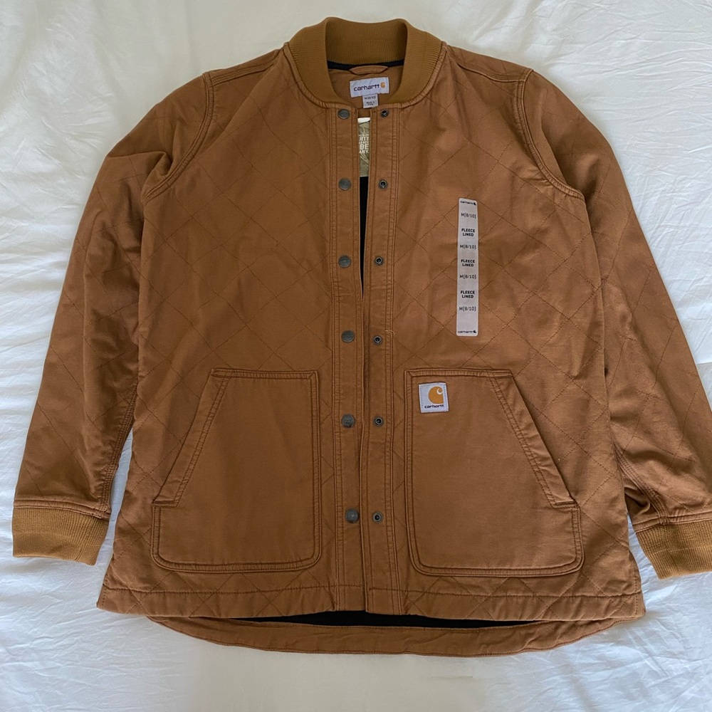 Women’s Carhartt quilted canvas jacket. NWT size Medium